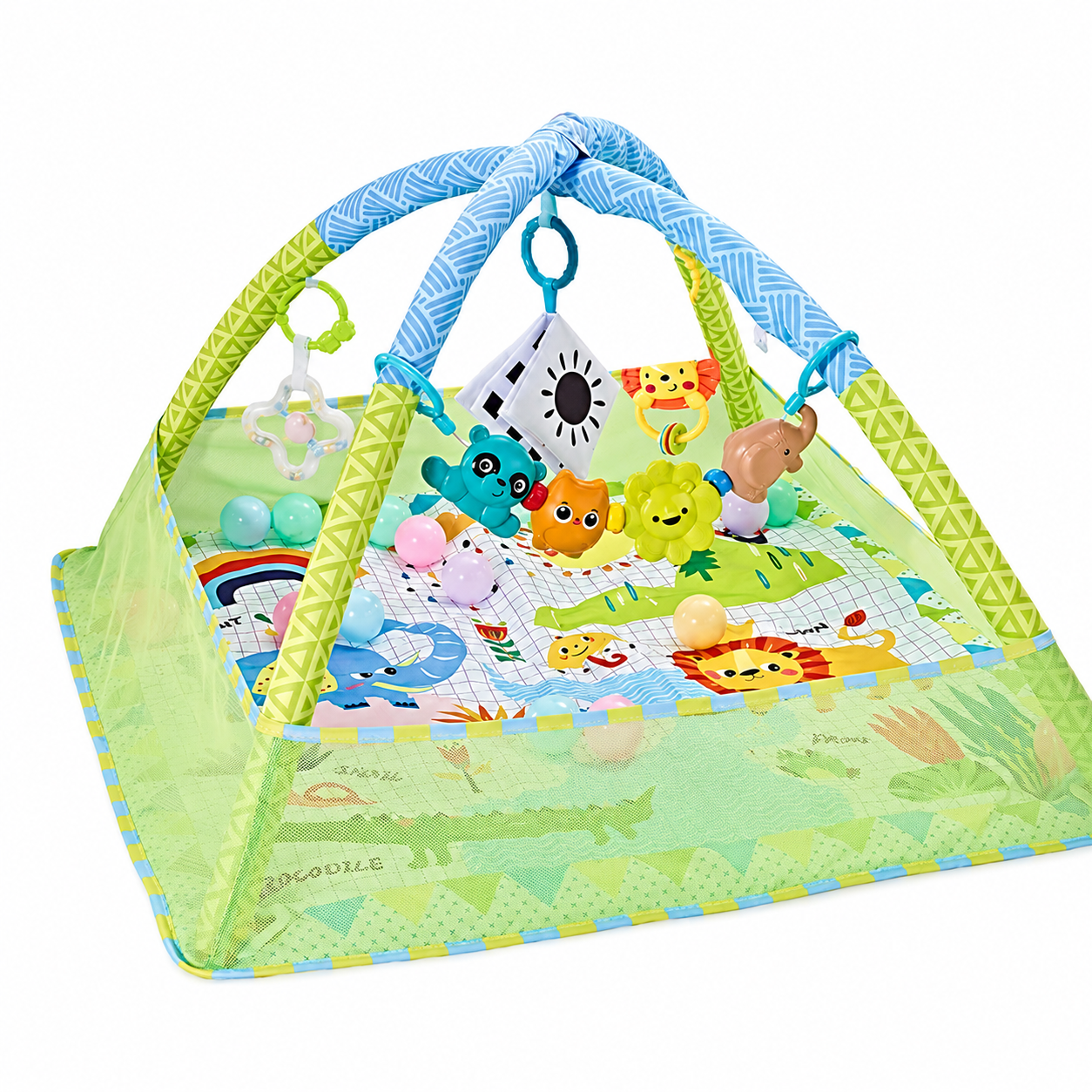 Little Teekie Baby Activity Play Gym Mat
