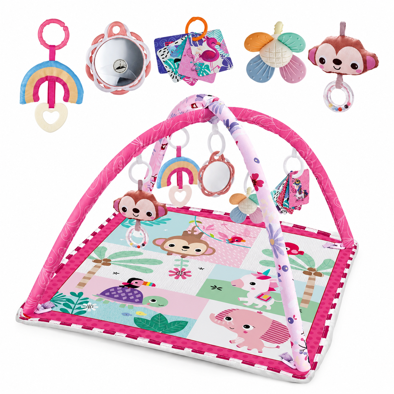Little Teekie Baby Activity Play Gym Mat