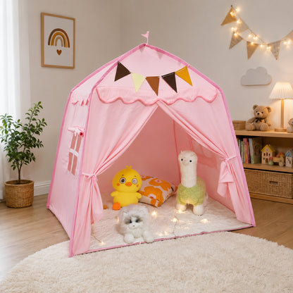Little Teekie Kids Bed Canopy Play Tent Pink