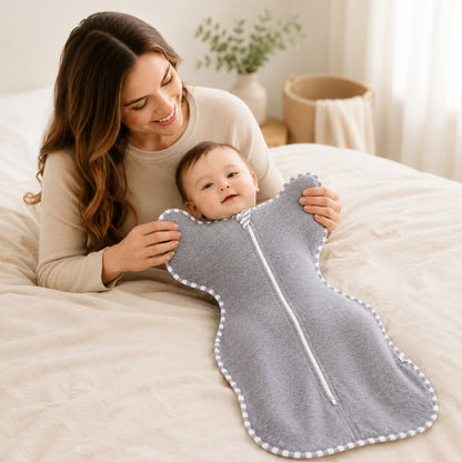 Little Teekie Cozy Zipper Swaddle Set