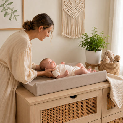 Baby Changing Pad | Premium, Waterproof | Khaki