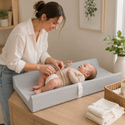Baby Changing Pad | Premium, Waterproof | Gray