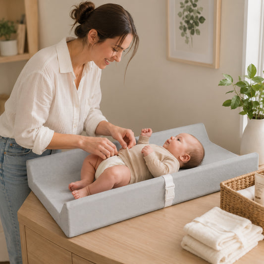 Baby Changing Pad | Premium, Waterproof | Gray