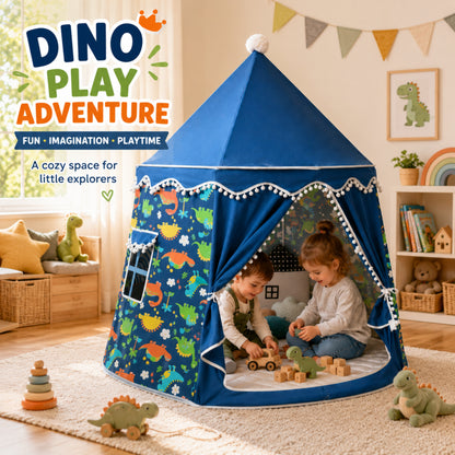 Kids Play Tent Indoor Princess Teepee | Blue