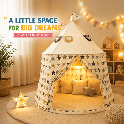 White Star Kids Indoor Play Tent