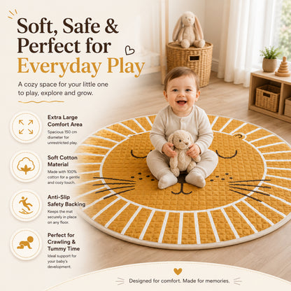 Little Teekie Lion Baby Play Mat