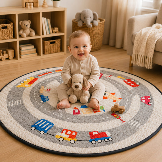 Little Teekie Road Adventure Baby Play Mat