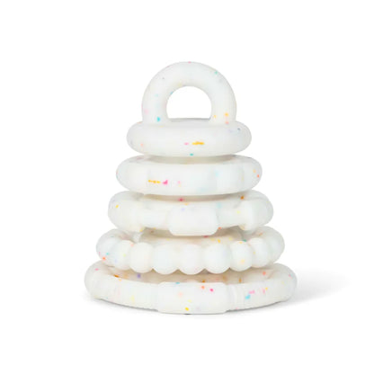 Little Teekie Rainbow Silicone Stacking Teether