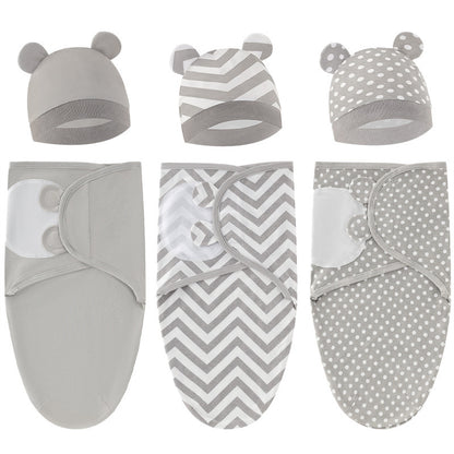Little Teekie Adjustable Baby Swaddle Wrap Set