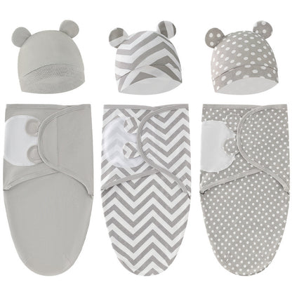 Little Teekie Adjustable Baby Swaddle Wrap Set