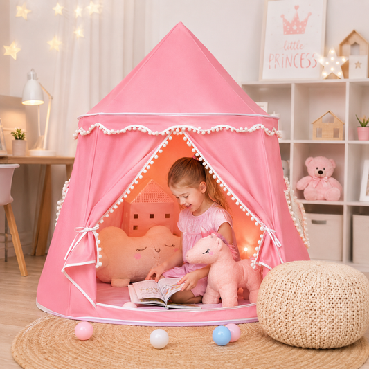 Little Teekie Kids Play Tent Indoor Princess Teepee