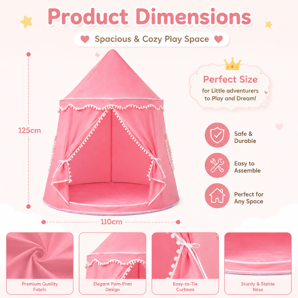 Kids Play Tent Indoors