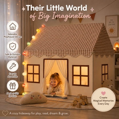 Little Teekie Foldable Kids Playhouse Tent