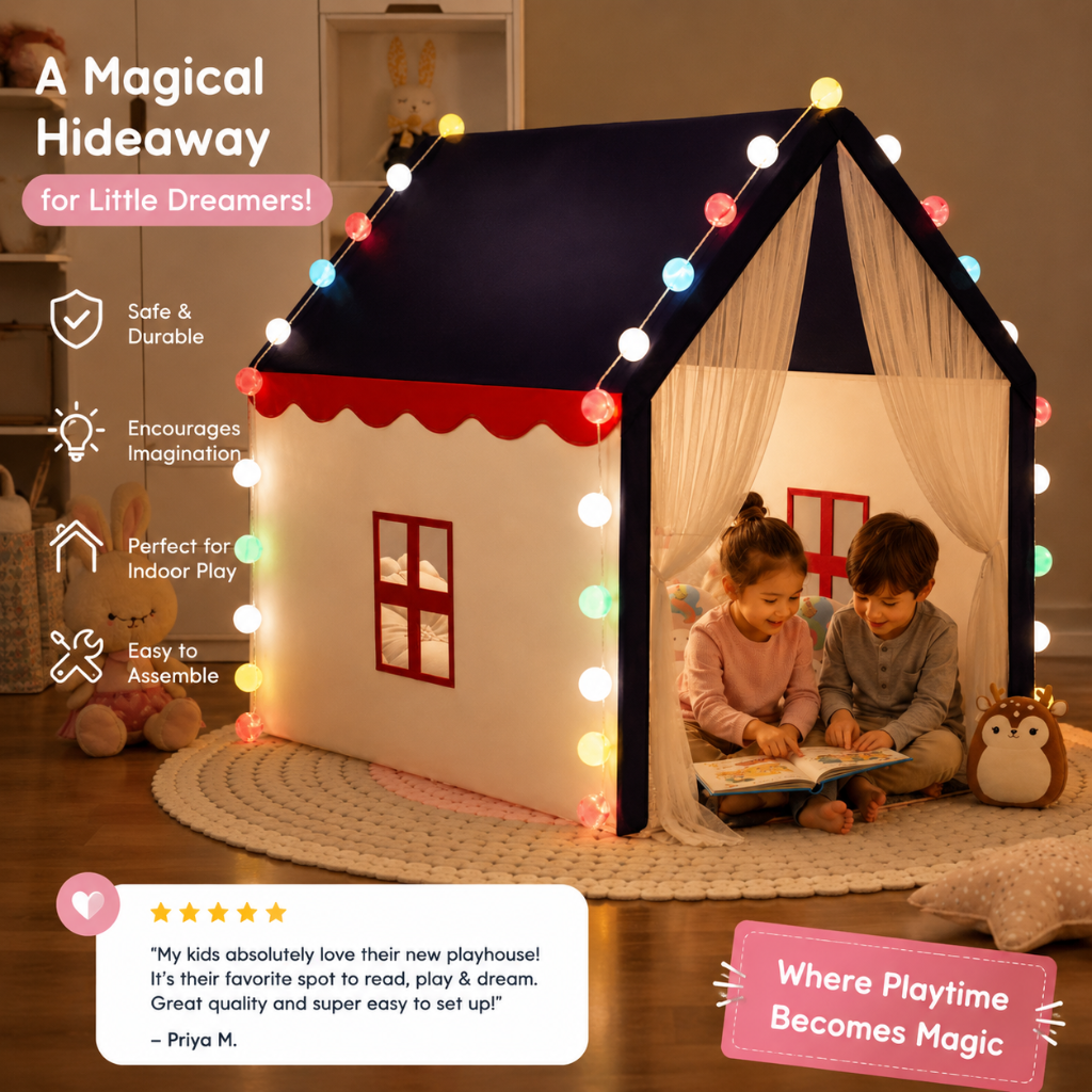 Little Teekie Portable Kids Playhouse Tent