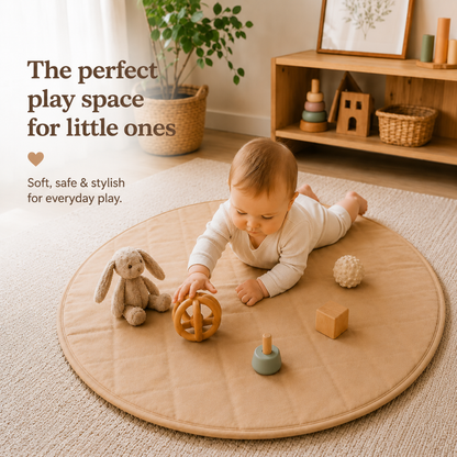 Little Teekie Quilted Baby Play Mat