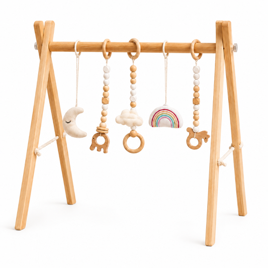Little Teekie Wooden Baby Play Gym Activity Frame