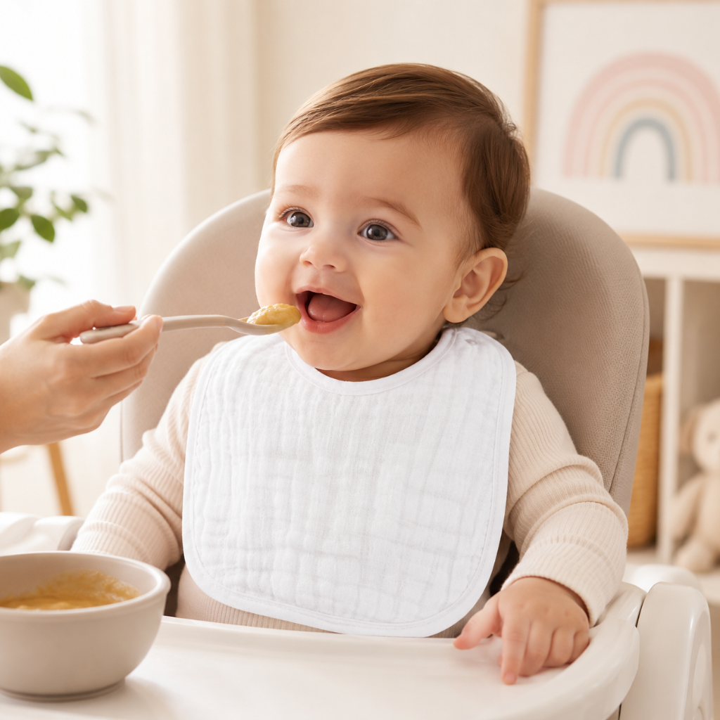 Little Teekie Soft Muslin Baby Bib Set