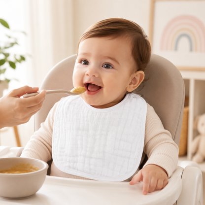 Little Teekie Soft Muslin Baby Bib Set