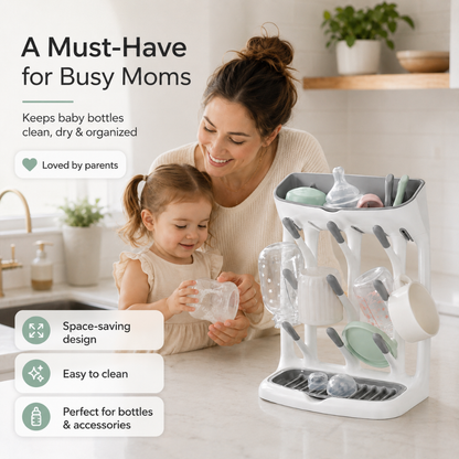 Little Teekie Baby Bottle Drying Rack