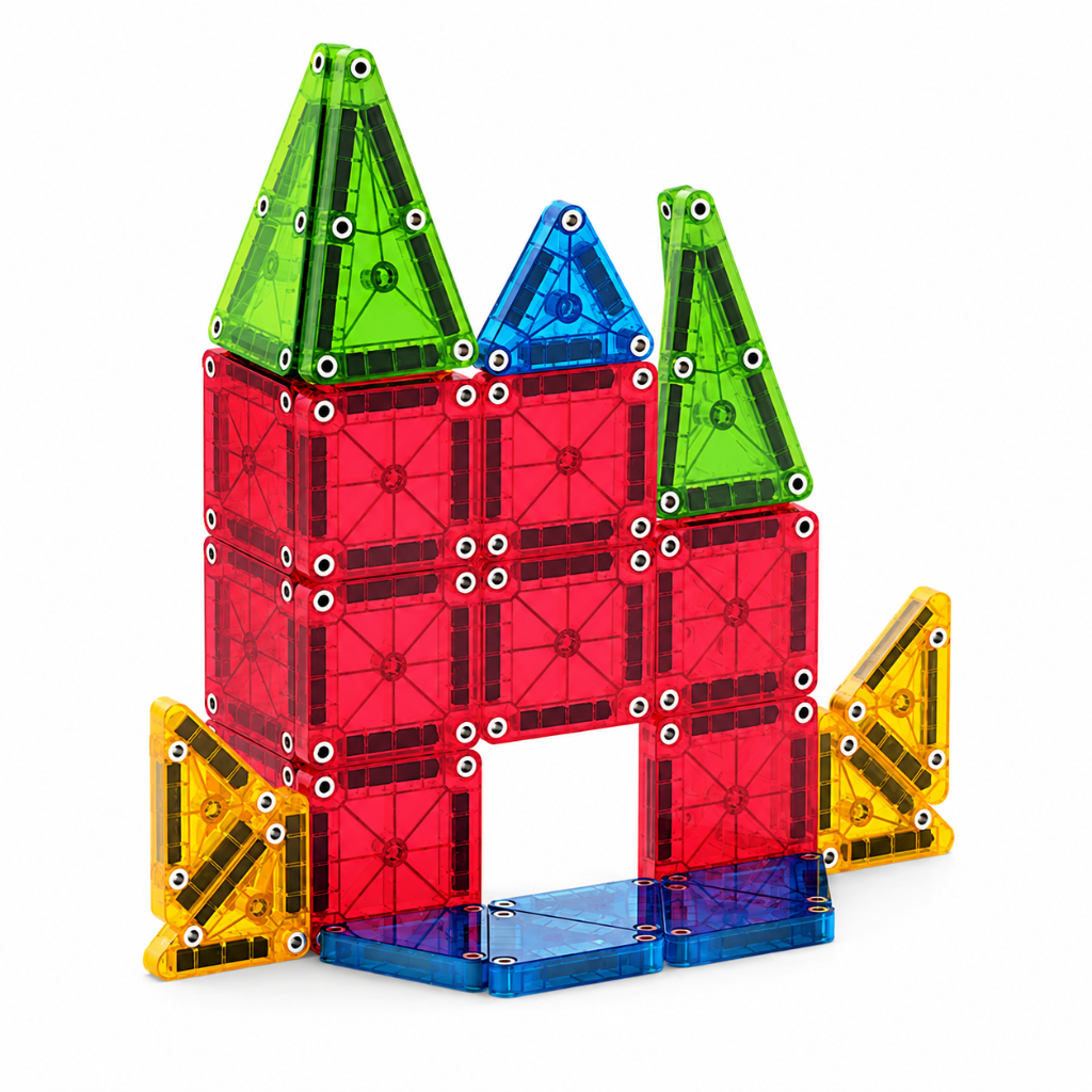 Little Teekie Mini Magnetic Tiles Travel Set 26PCS