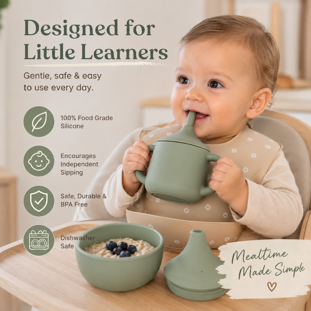 Little Teekie Silicone Training Sippy Cup