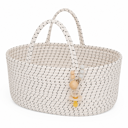 Little Teekie Cotton Rope Diaper Caddy