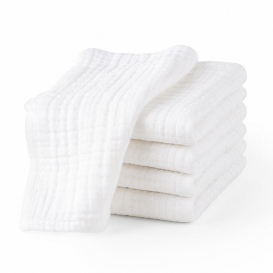 Little Teekie Soft Muslin Baby Burp Cloths
