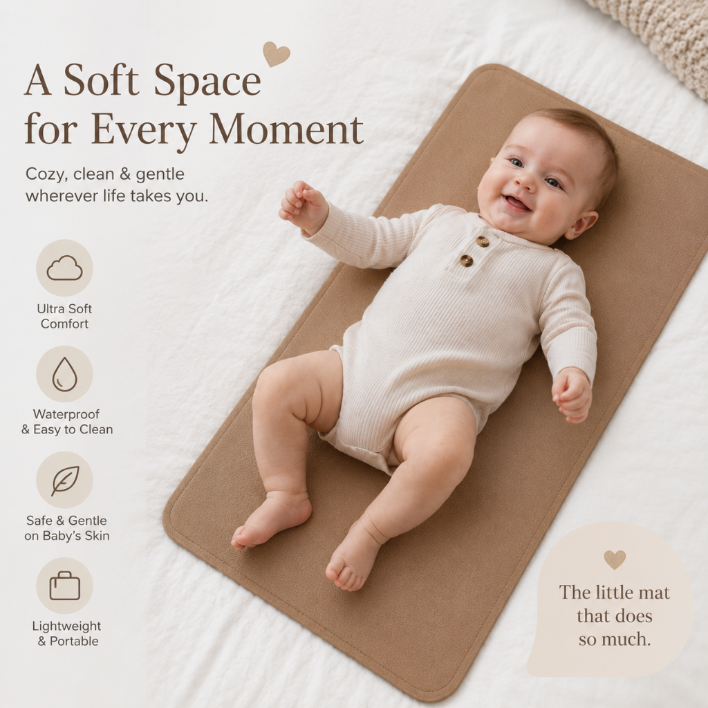 Little Teekie Foldable Travel Baby Changing Mat