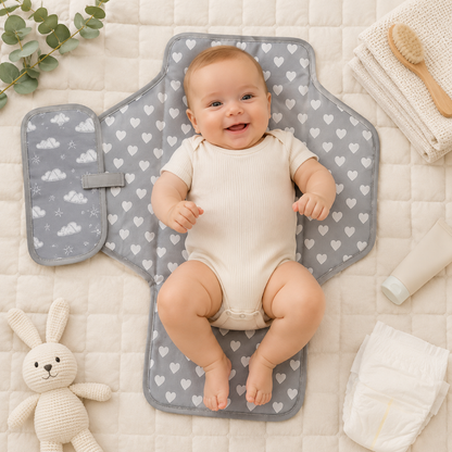 Little Teekies Portable Diaper Changing Mat For Babies