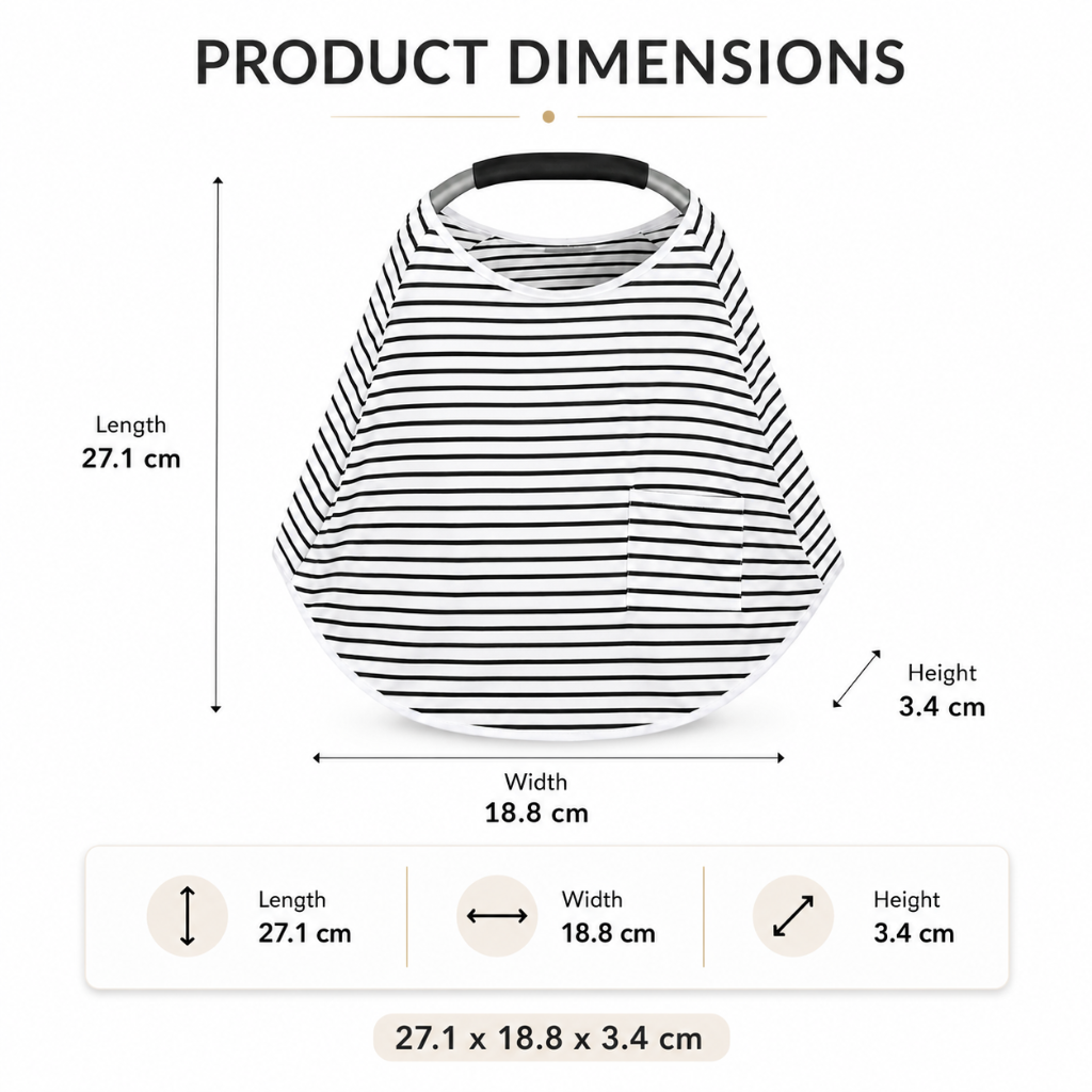 Little Teekie 360° Multi-Use Nursing Cover for Breastfeeding