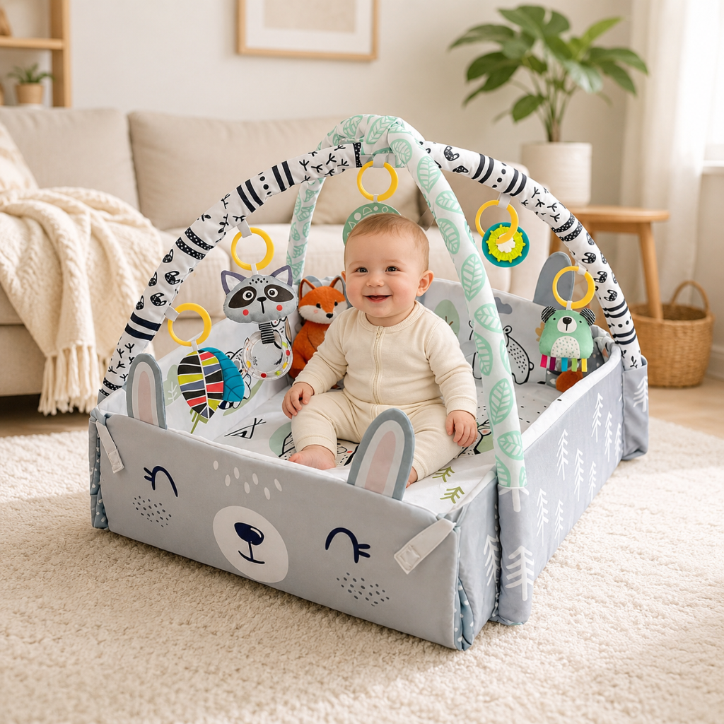 Little Teekie Stage-Based Baby Activity Play Gym Mat