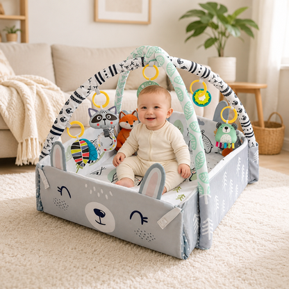 Little Teekie Stage-Based Baby Activity Play Gym Mat