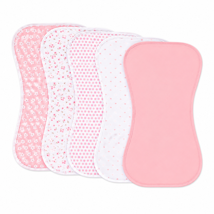 Little Teekie Soft Baby Burp Cloth Set