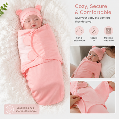 Little Teekie Cotton Baby Swaddle Sleeping Bag