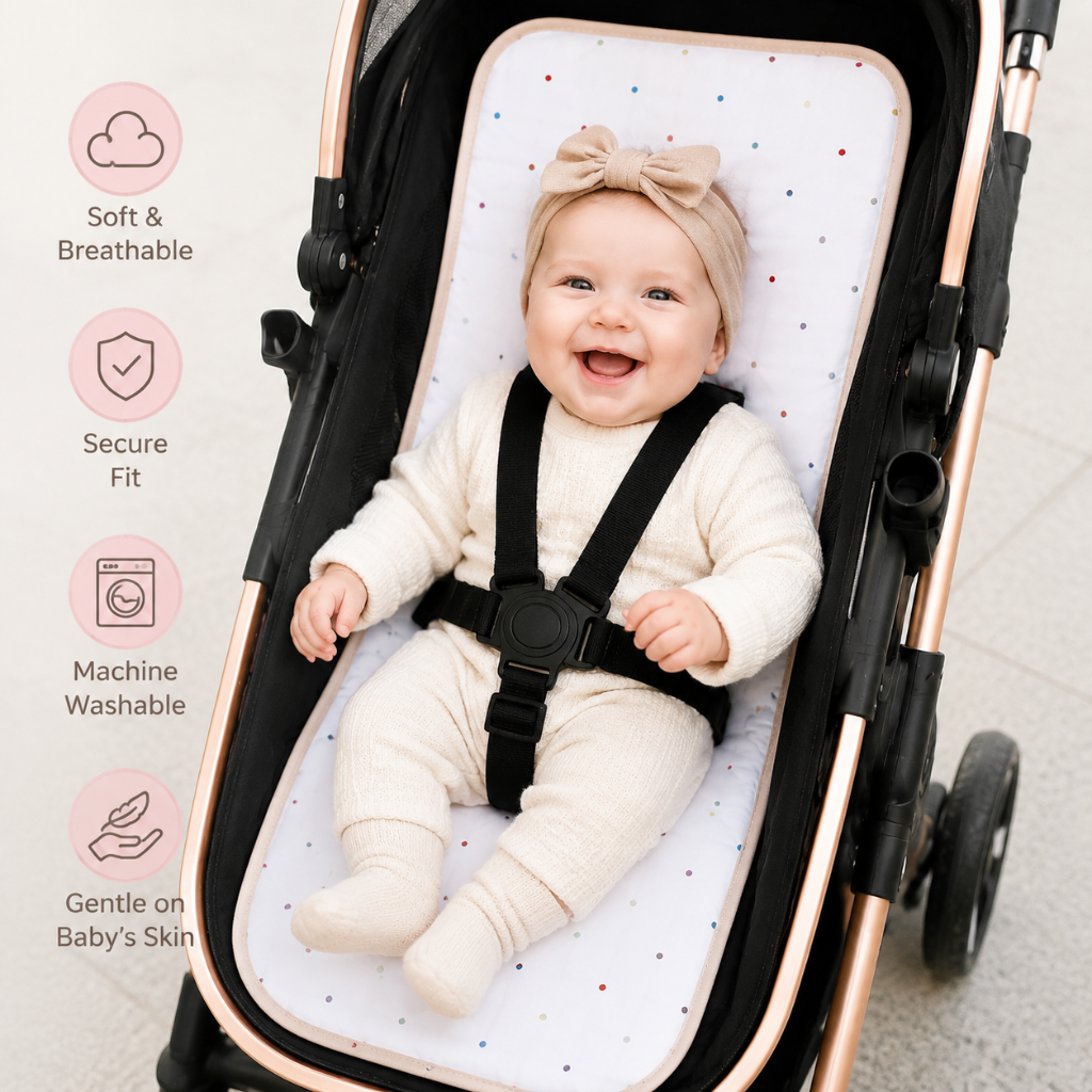 Little Teekie Cooling Stroller Seat Mat Pad
