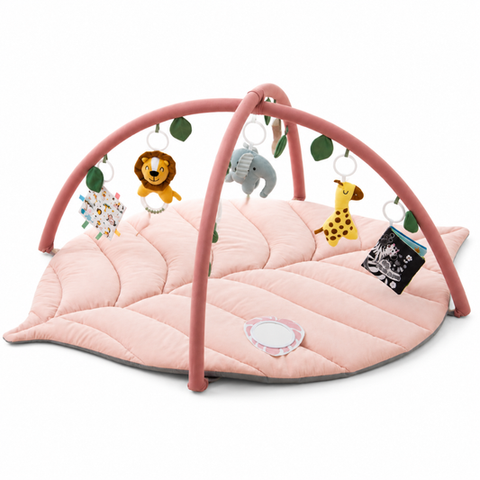 Little Teekie Leaf Shape Baby Play Gym Activity Mat