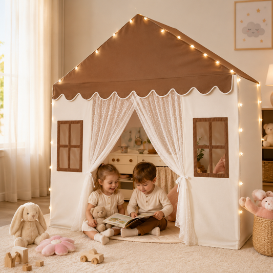 Little Teekie Kids Play Tent with Padded Mat
