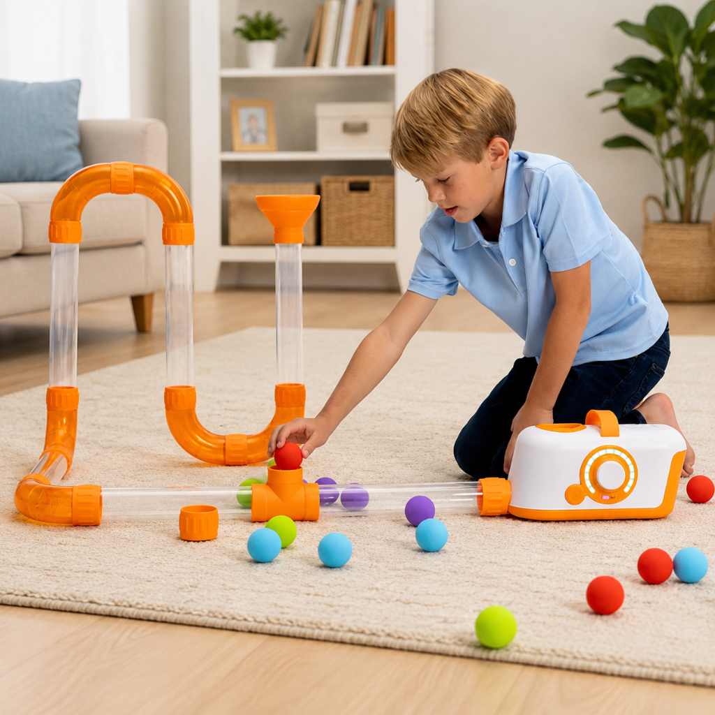 Little Teekie Air Powered Tube Play Set