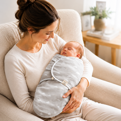 Little Teekies 3-Pack Organic Baby Swaddle Sleep Sack Set