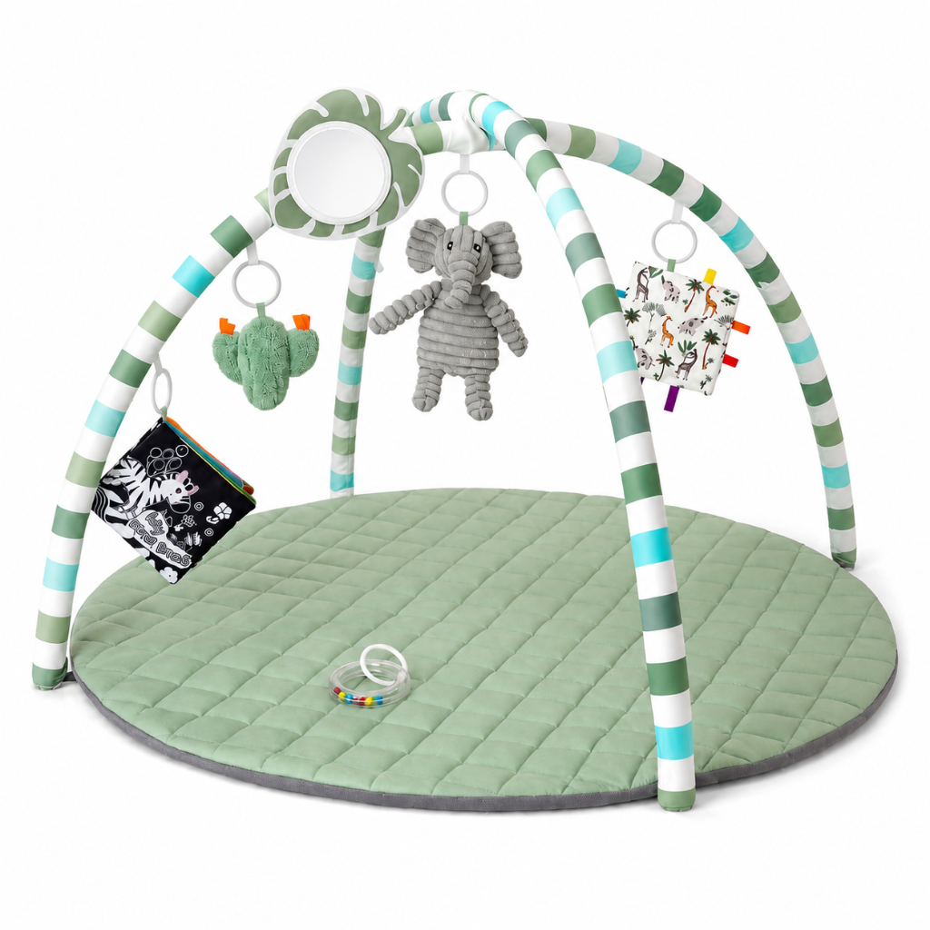 Little Teekie Leaf Shape Baby Play Gym Activity Mat