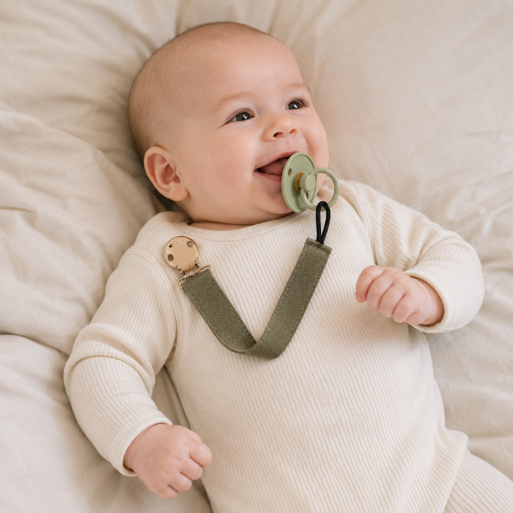 Little Teekie Premium Pacifier Clip Strap