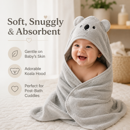 Little Teekie Soft Hooded Baby Towel