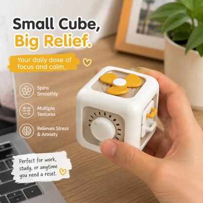 Little Teekies 6 in 1 Activity Cube for Toddlers Learning Toy