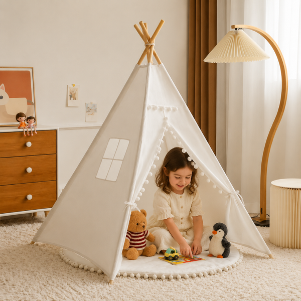 Little Teekie Classic Teepee Play Tent for Kids