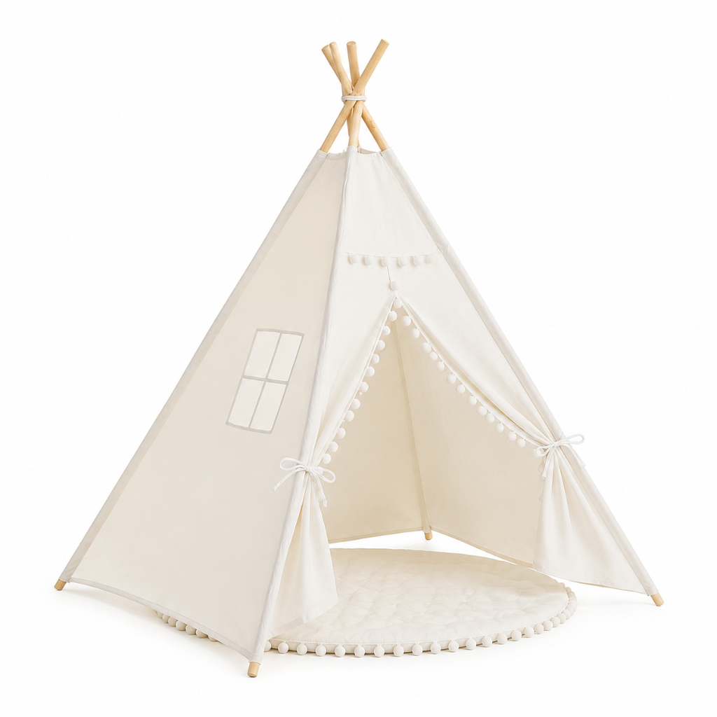 Little Teekie Classic Teepee Play Tent for Kids