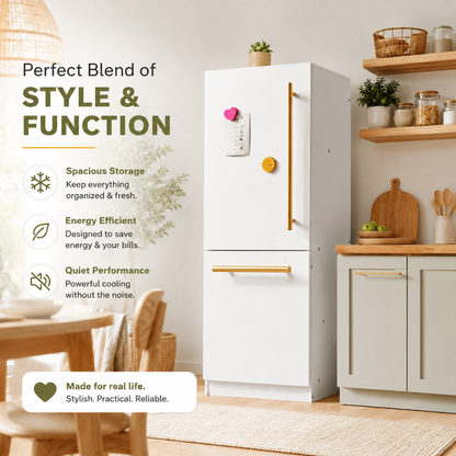 Little Teekie Wooden Play Kitchen Fridge Cabinet