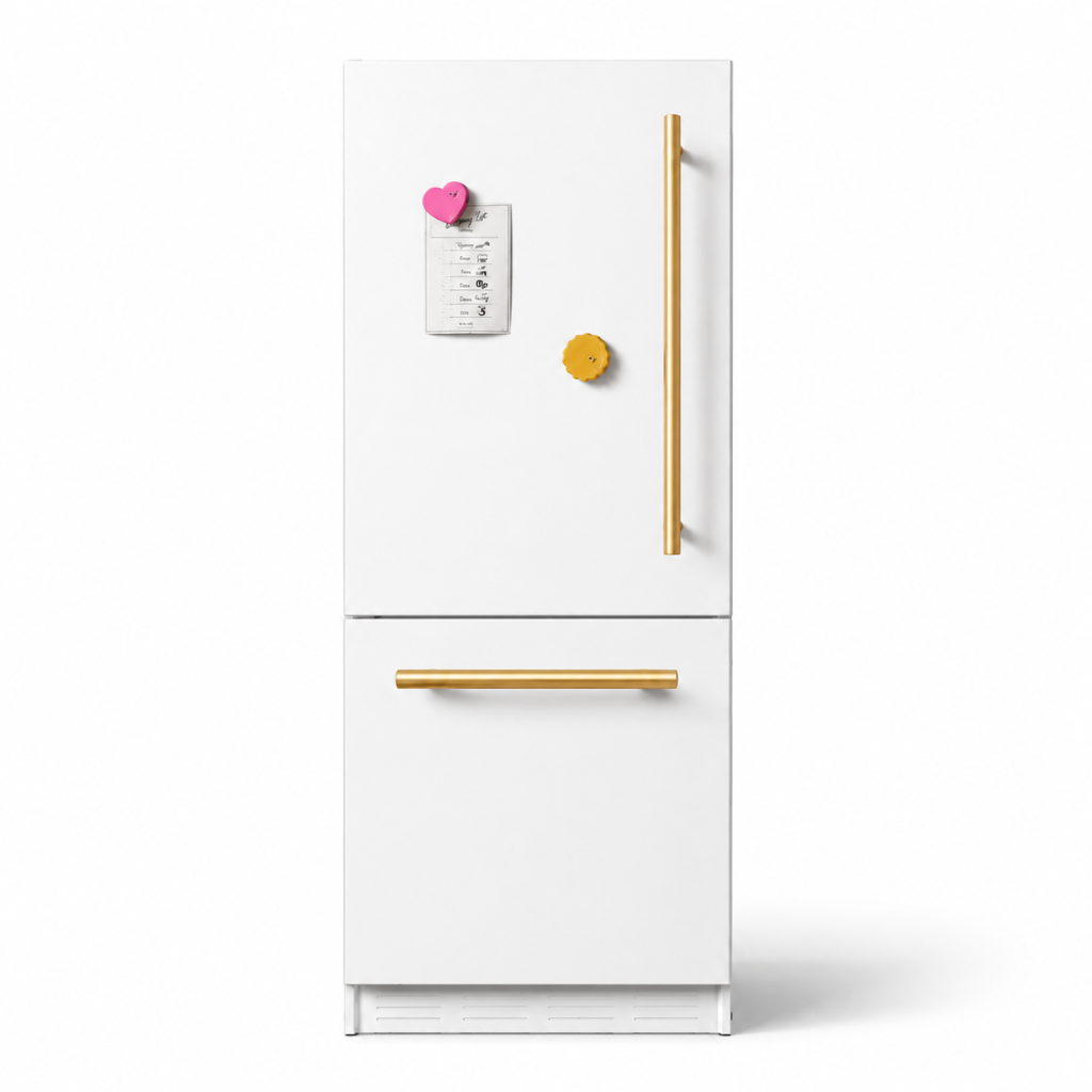 Little Teekie Wooden Play Kitchen Fridge Cabinet