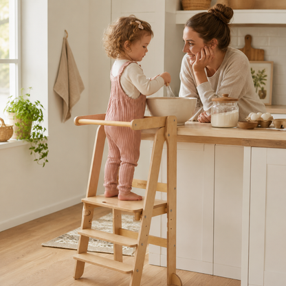 Little Teekie Wooden Folding Learning Tower