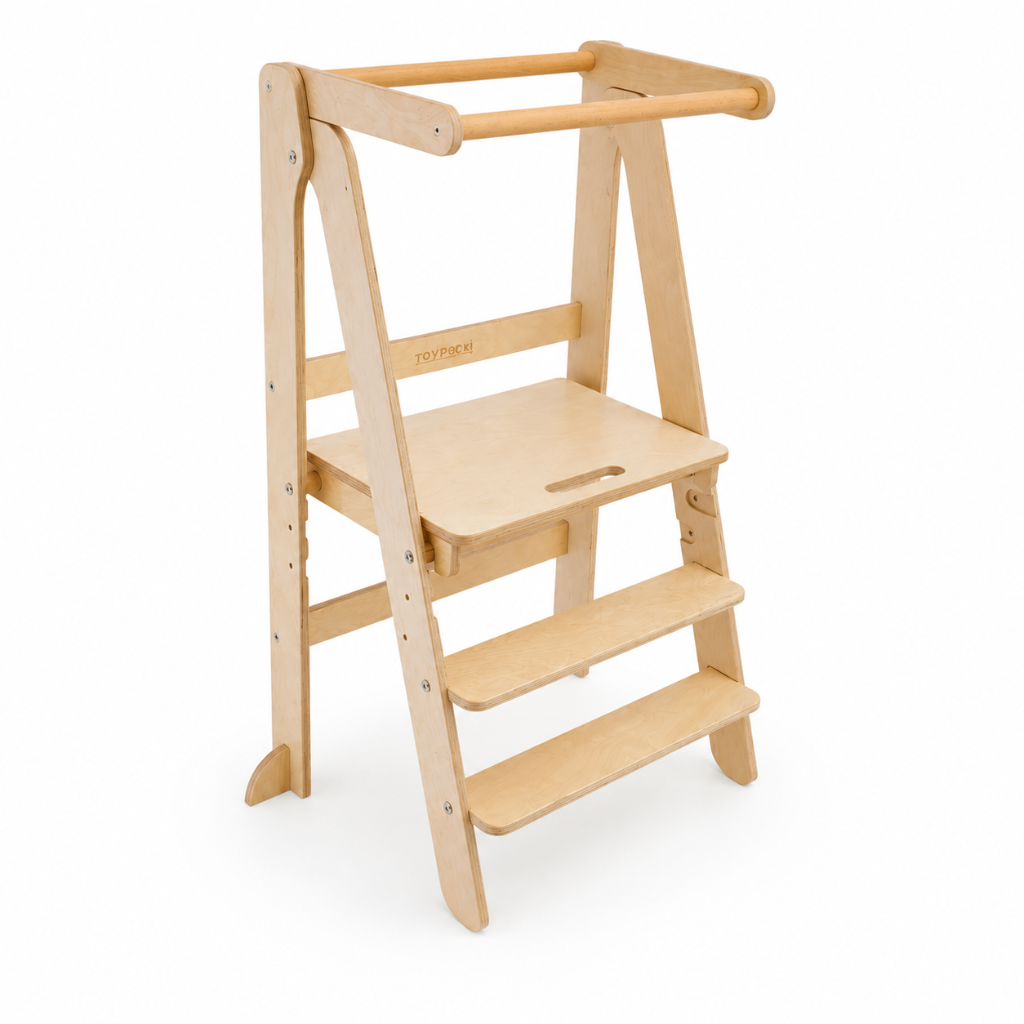 Little Teekie Wooden Folding Learning Tower