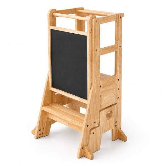Little Teekie 3-in-1 Adjustable Wooden Learning Tower